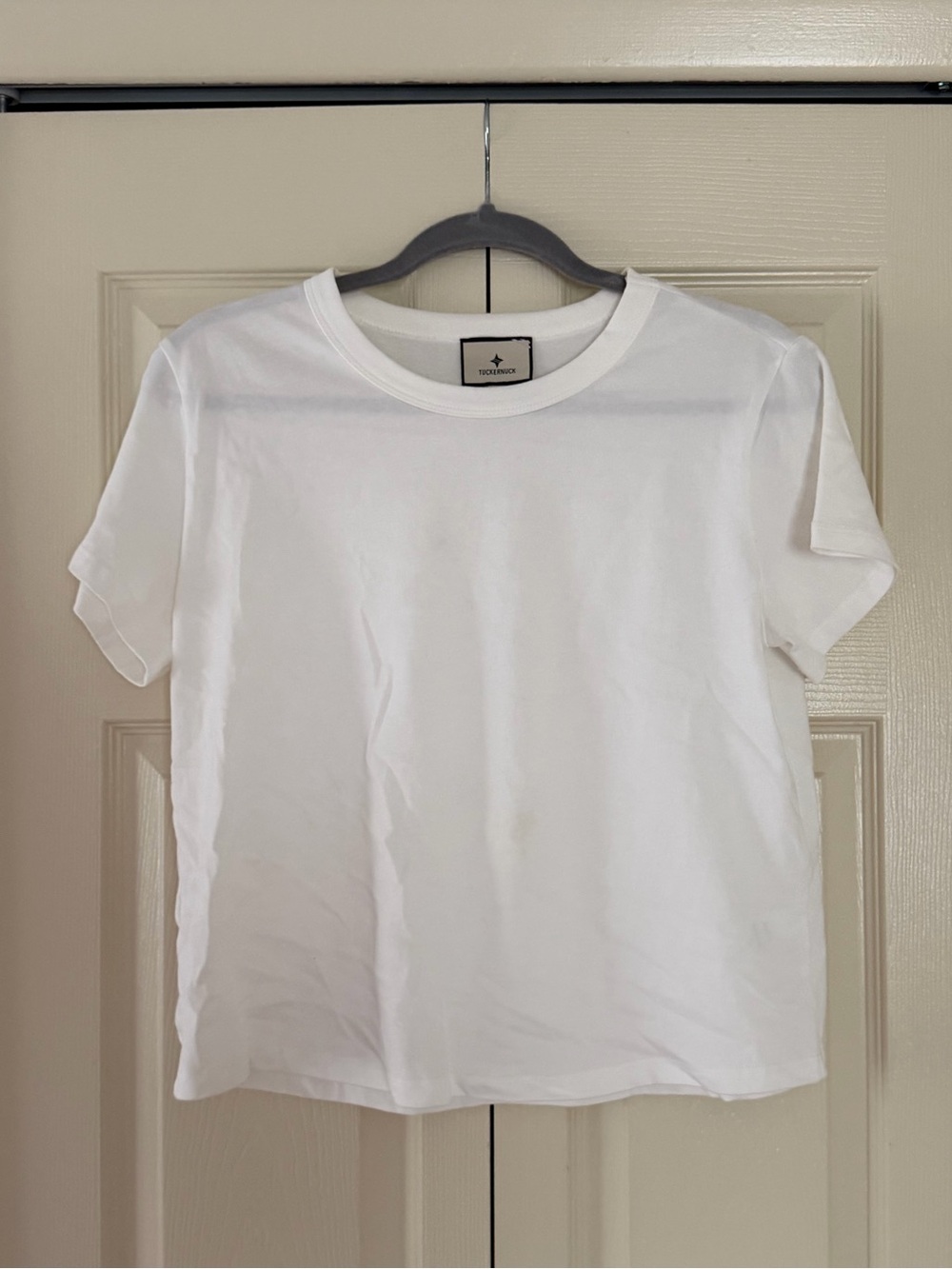 Tuckernuck White Crew Neck Short Sleeve Tee